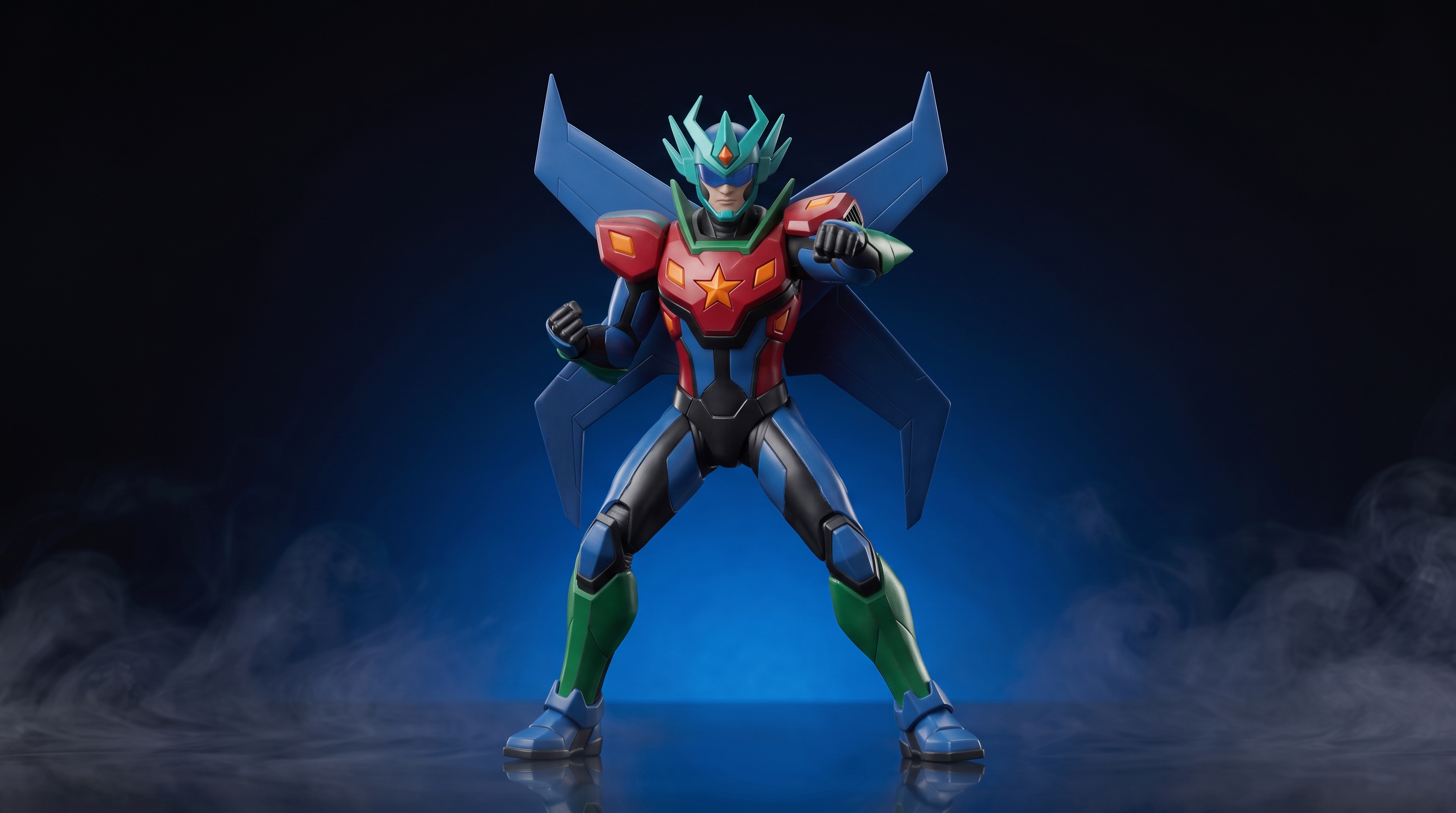 Startron in fighting stance
